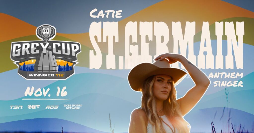 2025 Grey Cup National Anthem Catie St. Germain