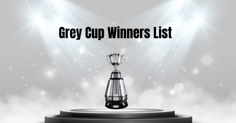 Grey Cup Winners