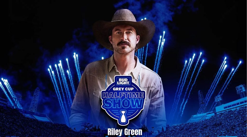 Riley Green to lead the 2026 Grey Cup halftime show